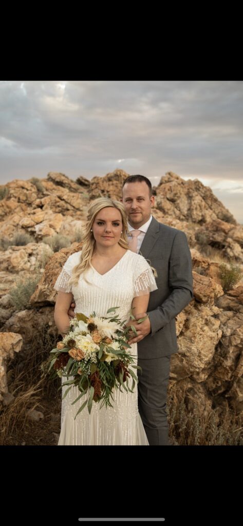 Mauve themed wedding